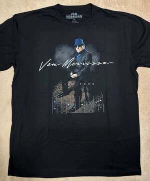 Van Morrison 2019 Live Tour Concert T-Shirt Black Size XL